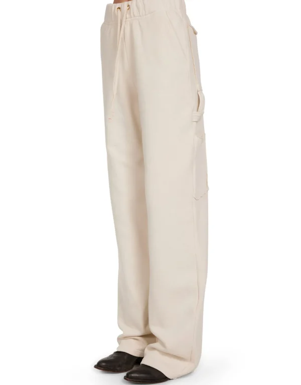 Discount LES TIEN Jackson Puddle Carpenter Pant Ivory