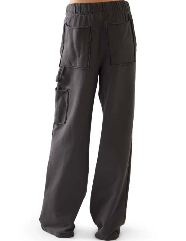 Discount LES TIEN Jackson Puddle Carpenter Pant Vintage Black