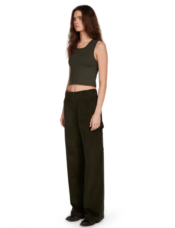 Fashion LES TIEN Jackson Puddle Carpenter Pant Forest