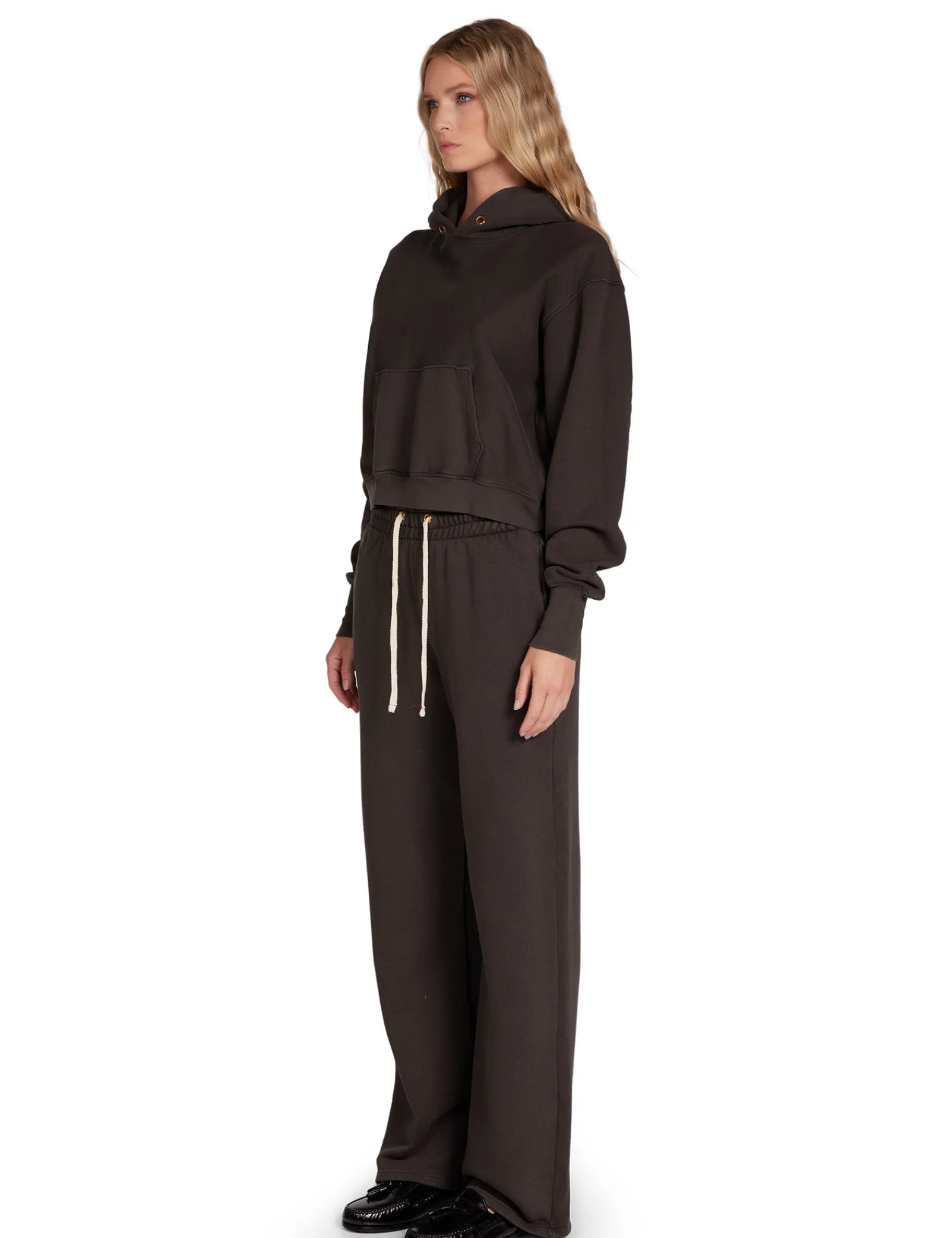 jill_puddle_pant_4-3.webp Online LES TIEN Jill Puddle Pant Vintage Black
