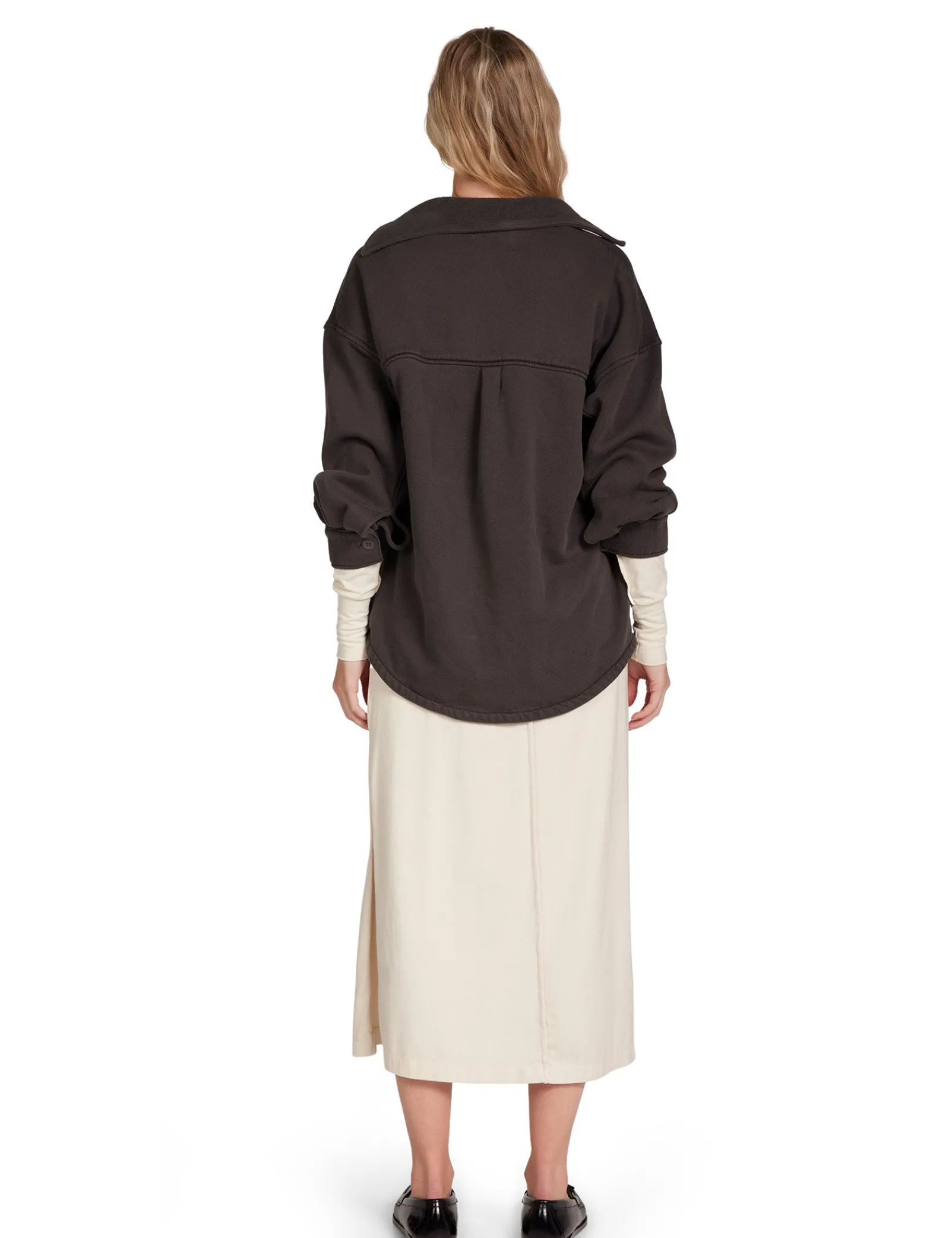lily_long_sleeve_dress_5.webp Discount LES TIEN Lily Long Sleeve Dress Ivory