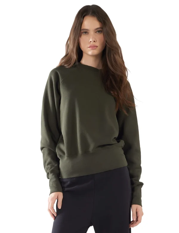 Fashion LES TIEN Linda Classic Raglan Forest