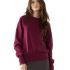 New LES TIEN Linda Classic Raglan Bordeaux