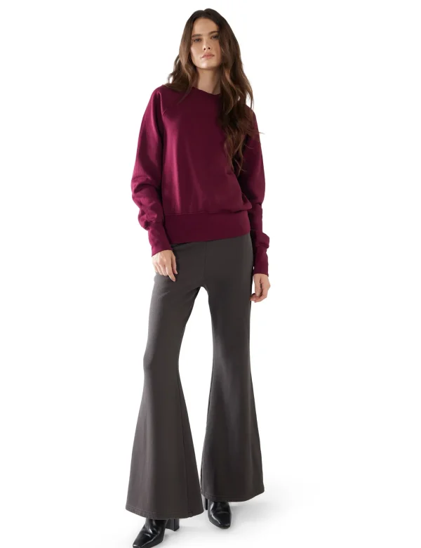 New LES TIEN Linda Classic Raglan Bordeaux