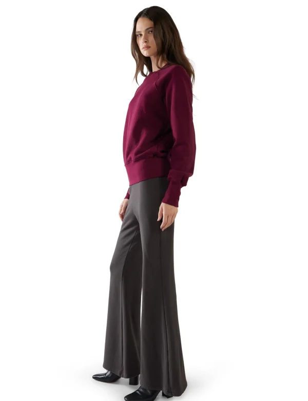 New LES TIEN Linda Classic Raglan Bordeaux