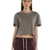 Best LES TIEN May Crop Tee Dove