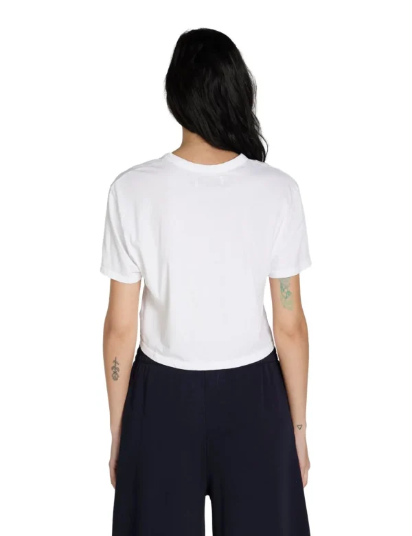 Hot LES TIEN May Crop Tee White