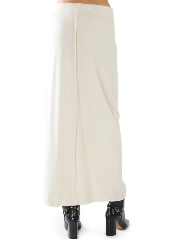 Hot LES TIEN Milly Scallop Wrap Skirt Ivory