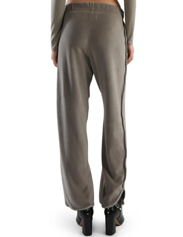 New LES TIEN Olympia Scallop Pant Dove