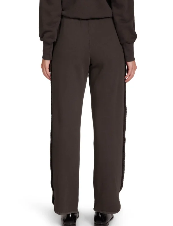 Hot LES TIEN Olympia Scallop Pant Vintage Black