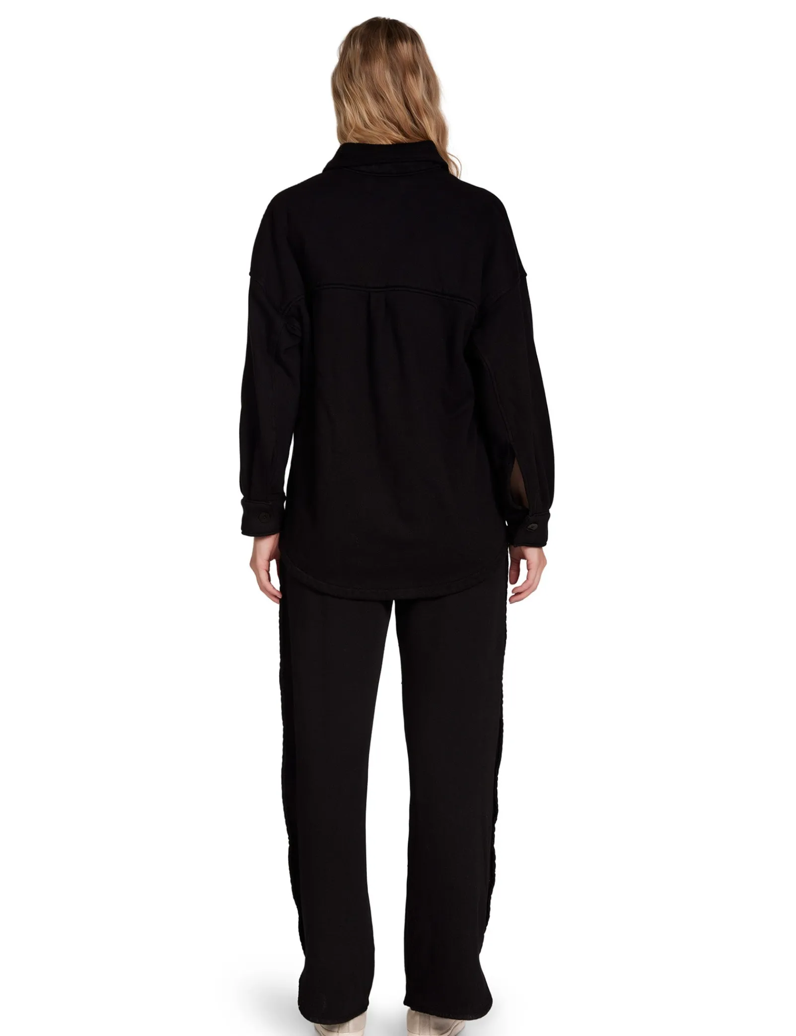 olympia_scallop_pant_5-4.webp Sale LES TIEN Olympia Scallop Pant Jet Black