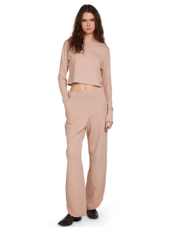 Fashion LES TIEN Olympia Scallop Pant Mauve