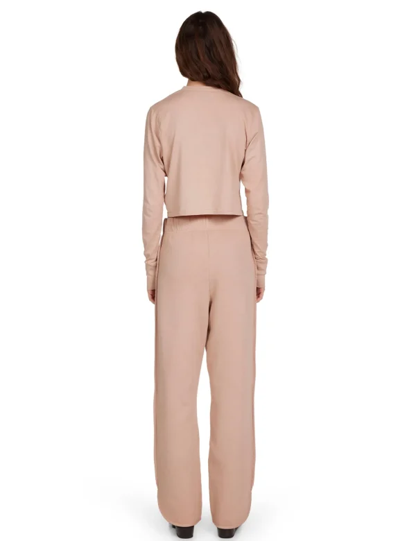Fashion LES TIEN Olympia Scallop Pant Mauve