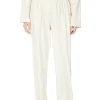 Outlet LES TIEN Penny Pleat Front Pant Ivory