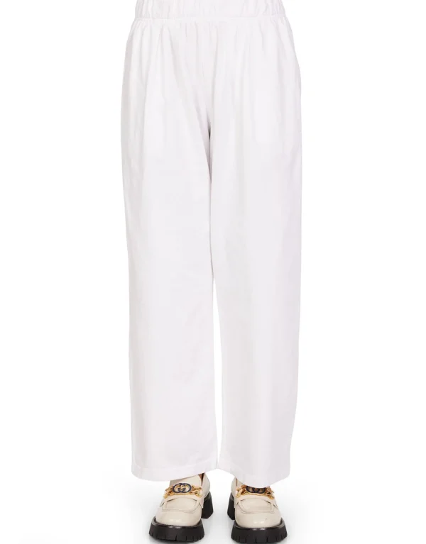 Discount LES TIEN Penny Pleat Front Pant White