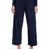 Clearance LES TIEN Penny Pleat Front Pant Navy