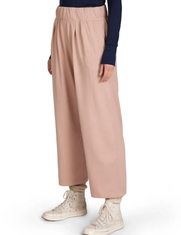 Hot LES TIEN Penny Pleat Front Pant Mauve