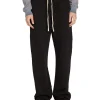 New LES TIEN Piqué Classic Pant Jet Black