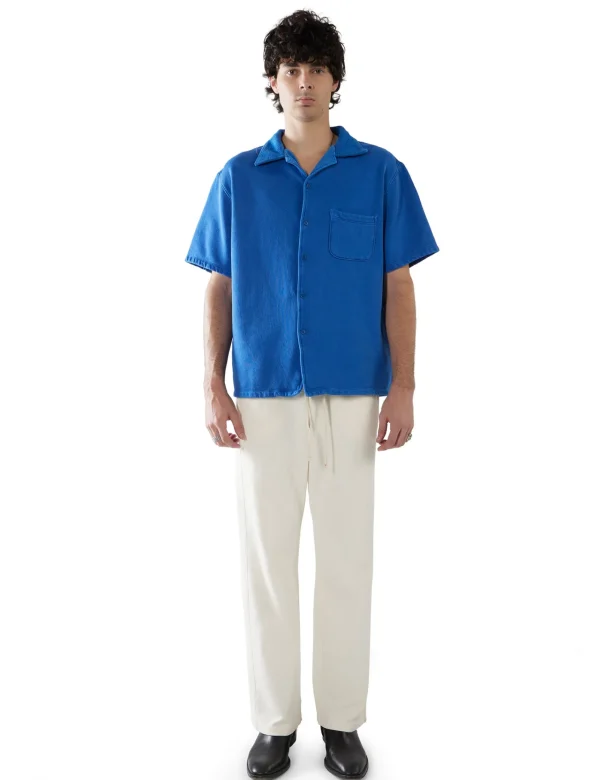 Hot LES TIEN Piqué Classic Pant Ivory Stone