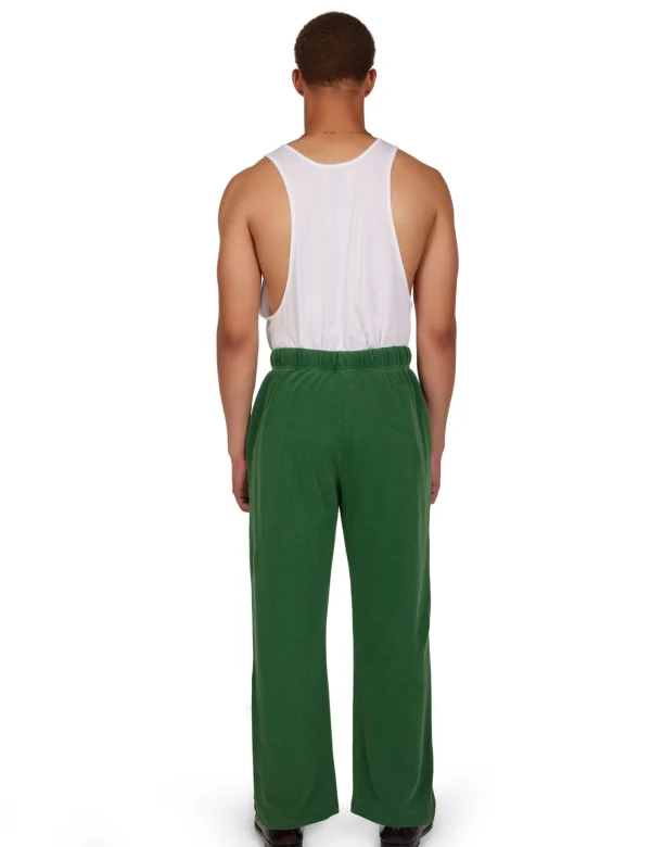 Hot LES TIEN Piqué Classic Pant Washed Verde
