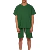 Online LES TIEN Piqué Oversized Tee Washed Verde