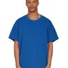 New LES TIEN Piqué Oversized Tee Washed Capri
