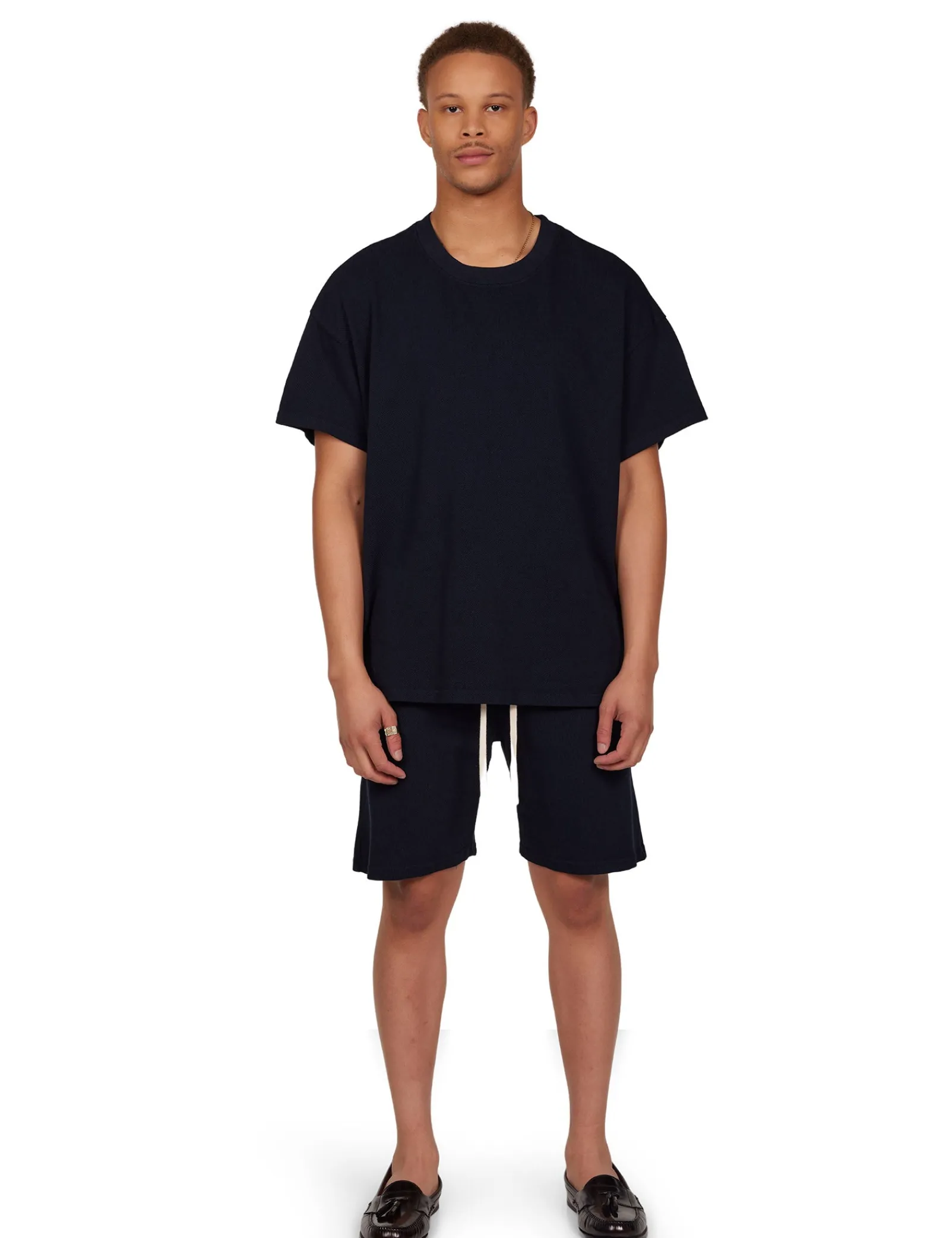 piqu_oversized_tee_0-3.webp Online LES TIEN Piqué Oversized Tee Navy