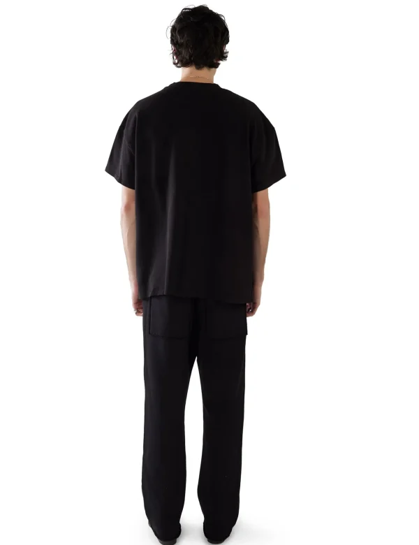 Best LES TIEN Piqué Oversized Tee Jet Black