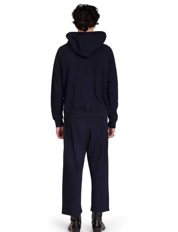 Online LES TIEN Piqué Raglan Hoodie Navy