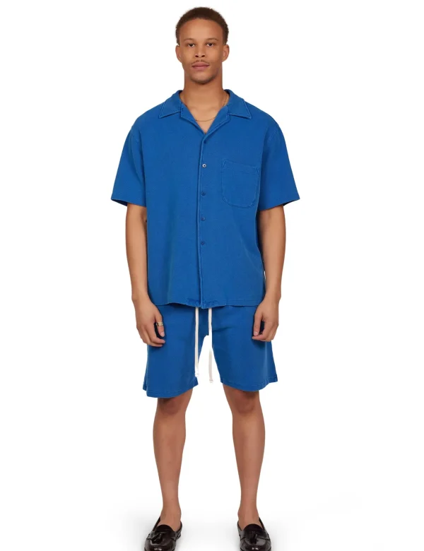 Clearance LES TIEN Piqué Rider Short Washed Capri