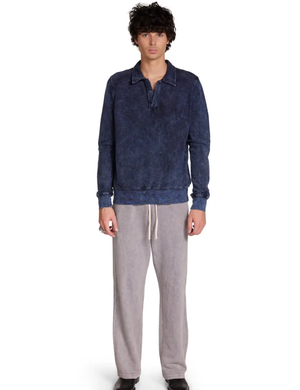 Hot LES TIEN Piqué Tennis Polo Acid Navy
