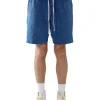 Sale LES TIEN Piqué Yacht Short Acid Blue Opal