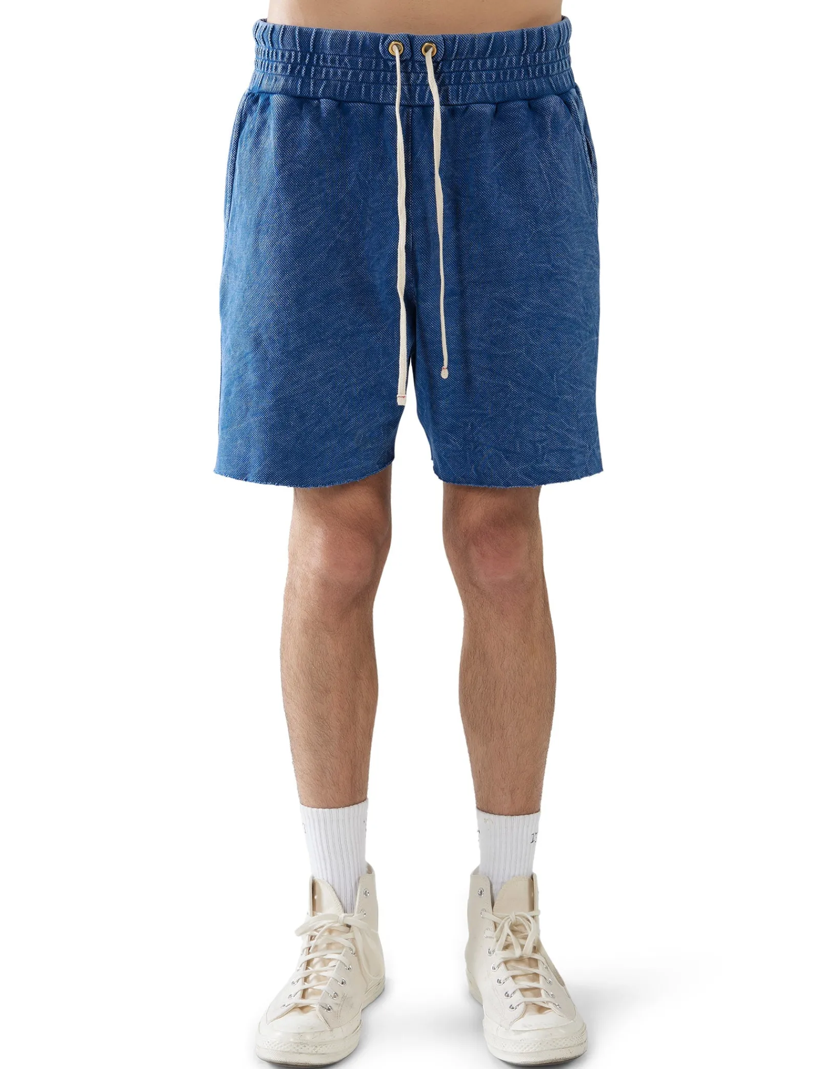 piqu_yacht_short_0-1.webp Sale LES TIEN Piqué Yacht Short Acid Blue Opal