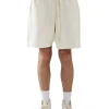 Fashion LES TIEN Piqué Yacht Short Ivory