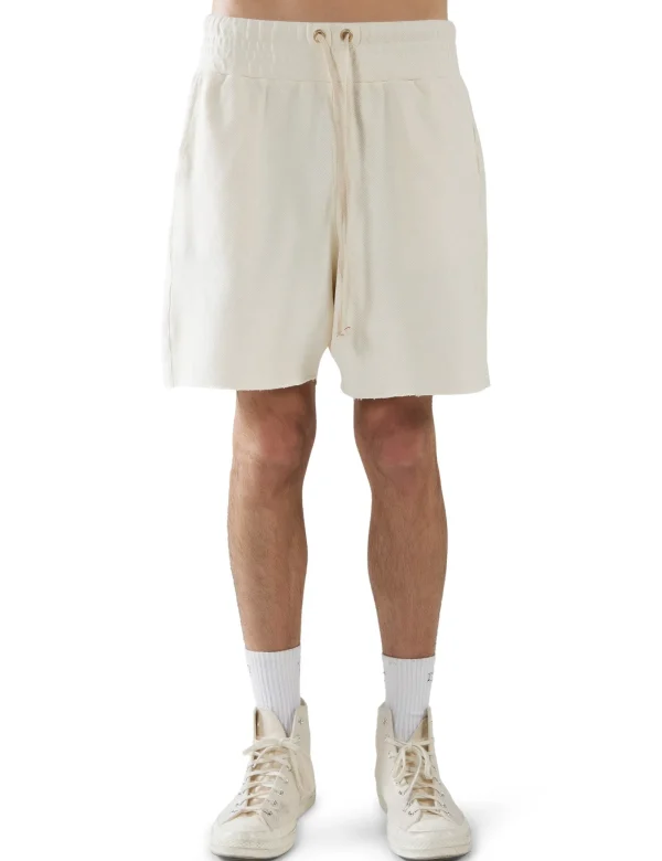 Fashion LES TIEN Piqué Yacht Short Ivory