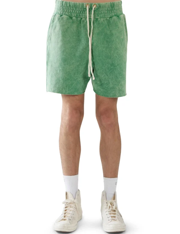 Online LES TIEN Piqué Yacht Short Acid Succulent