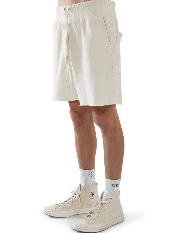 Fashion LES TIEN Piqué Yacht Short Ivory