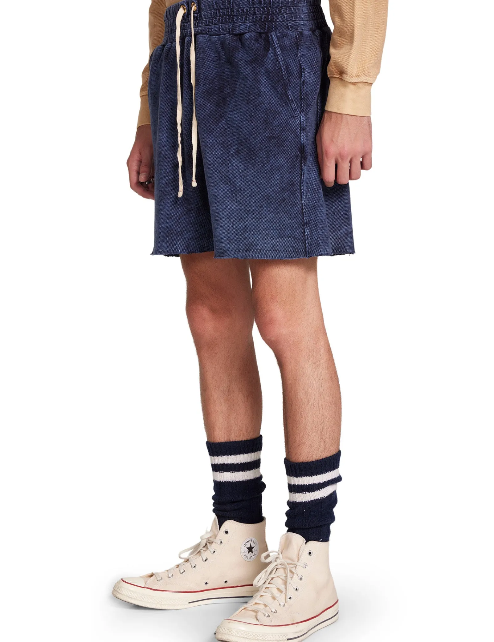 piqu_yacht_short_1-5.webp Outlet LES TIEN Piqué Yacht Short Acid Navy