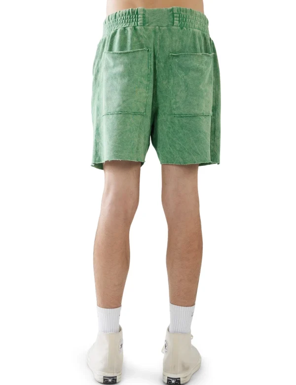 Online LES TIEN Piqué Yacht Short Acid Succulent