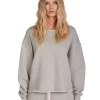 Fashion LES TIEN Riley Roll Neck Pullover Heather Grey