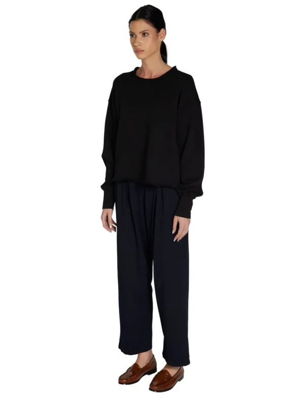 Best LES TIEN Riley Roll Neck Pullover Jet Black