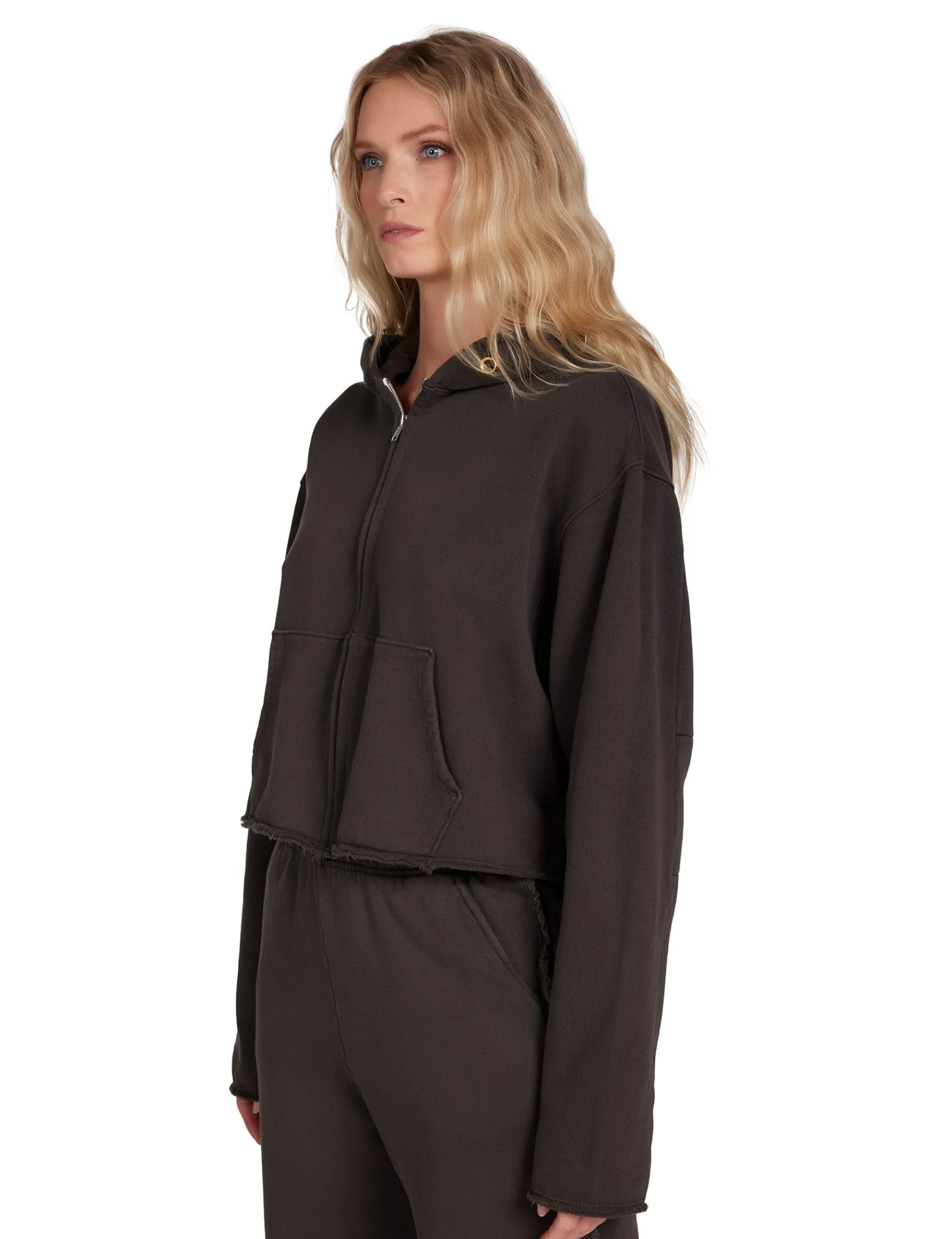 rosa_raw_zip_hoodie_1-5.webp Discount LES TIEN Rosa Raw Zip Hoodie Vintage Black