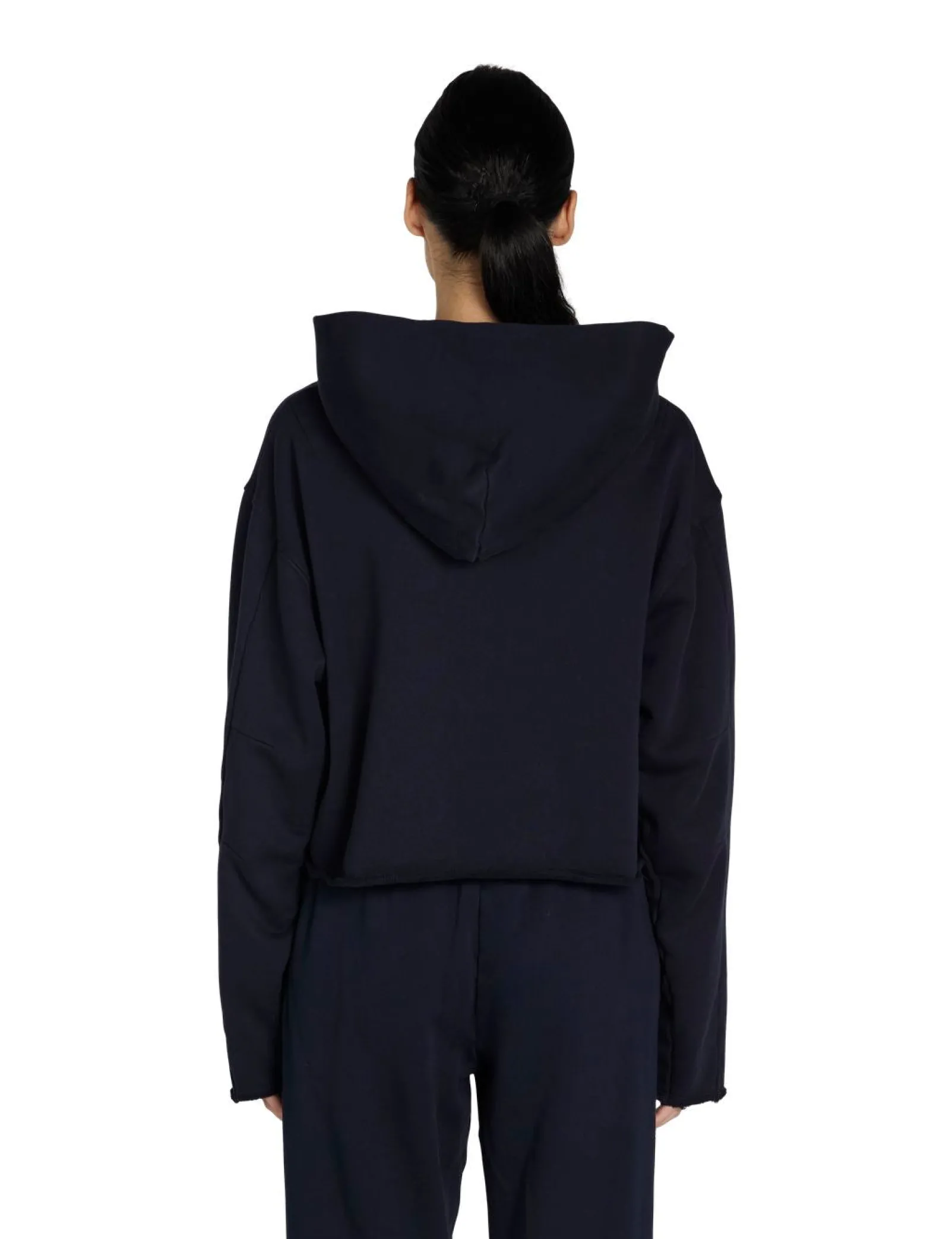 rosa_raw_zip_hoodie_2-4.webp Clearance LES TIEN Rosa Raw Zip Hoodie Navy