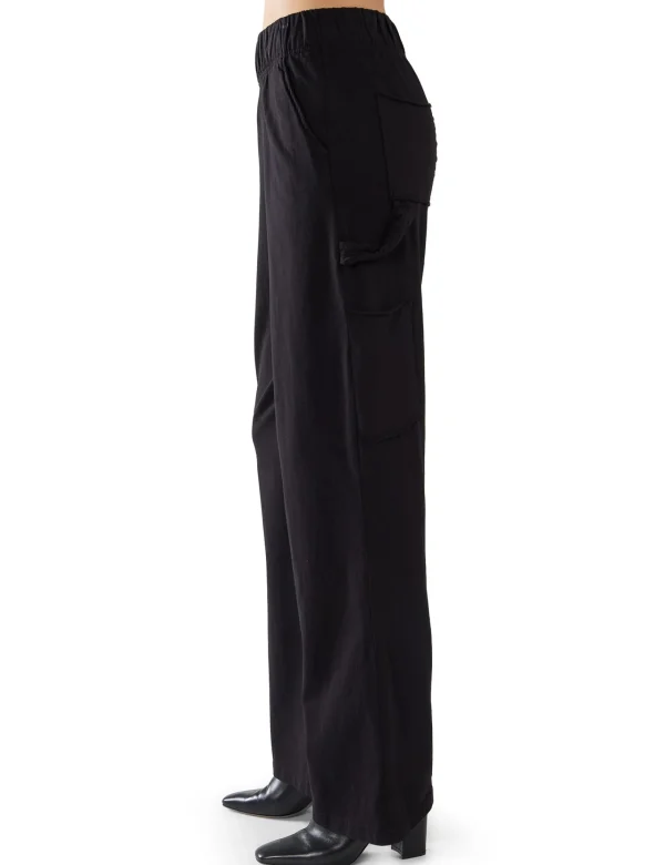 Best LES TIEN Rose Classic Carpenter Pant Jet Black