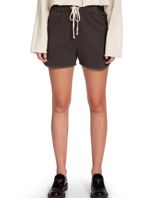 Best LES TIEN Serena Scallop Short Vintage Black