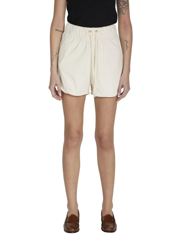 Best LES TIEN Serena Scallop Short Ivory