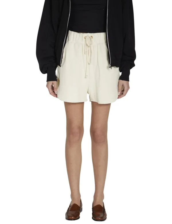 Clearance LES TIEN Serena Scallop Short Ivory