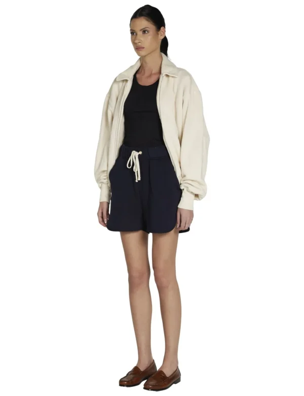 Online LES TIEN Serena Scallop Short Navy