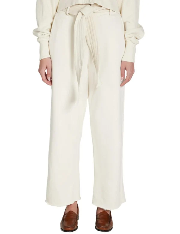 Discount LES TIEN Sherry Utility Pant Ivory