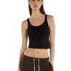 Best LES TIEN Tai Racer Back Tank Jet Black